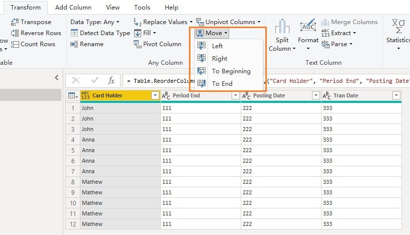 Solved: Adding a column for multiple rows based on a top d ...