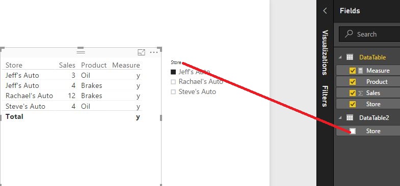 Filter Dataset by Secondary Column Only - Microsoft Fabric Community