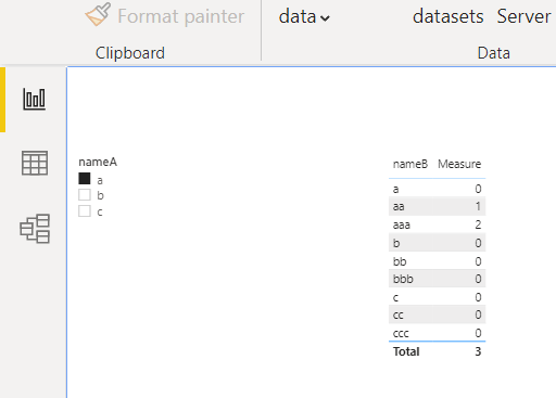 Solved: Slicer does not filter visual - Microsoft Fabric Community
