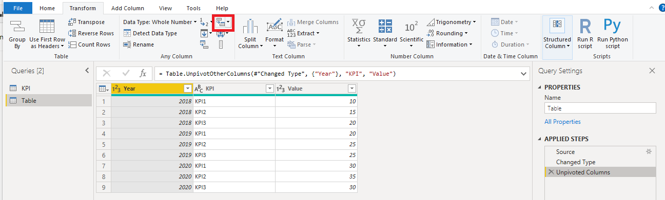 Solved: Two value in one row in matrix - Microsoft Fabric Community