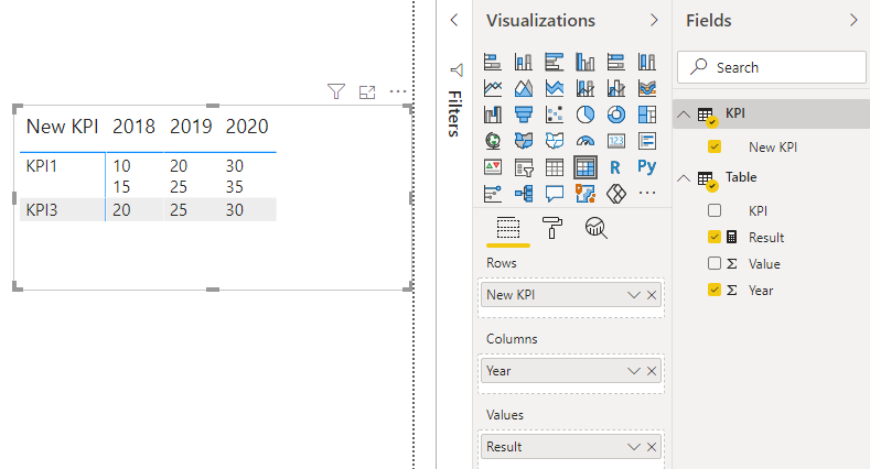 Solved: Two value in one row in matrix - Microsoft Fabric Community