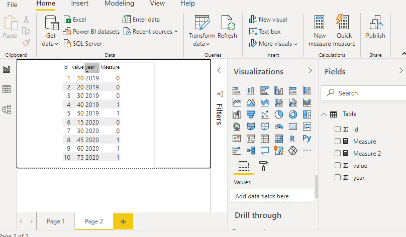 Solved: Get Count of Rows for Table Visual - Microsoft Fabric Community