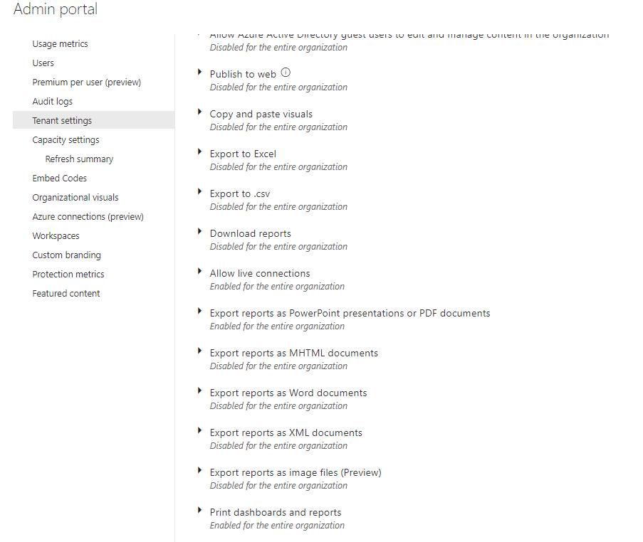 Solved: Restricting export to pdf and powerpoint does not ...