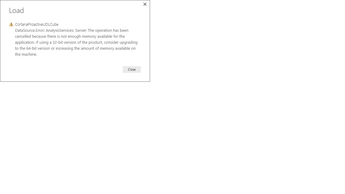 error on importing data - Microsoft Fabric Community