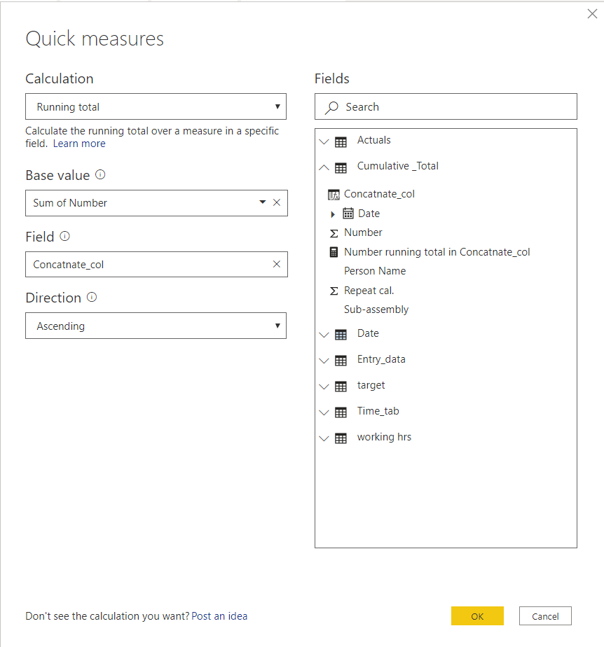 Solved: Cumulative total with 3 conditions - Microsoft Fabric Community