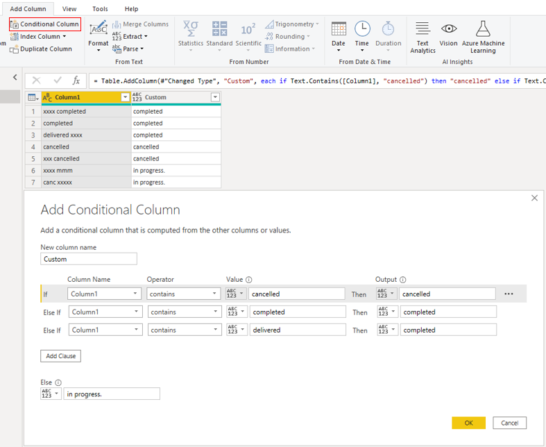 Solved: Sorting columns of text - Microsoft Fabric Community