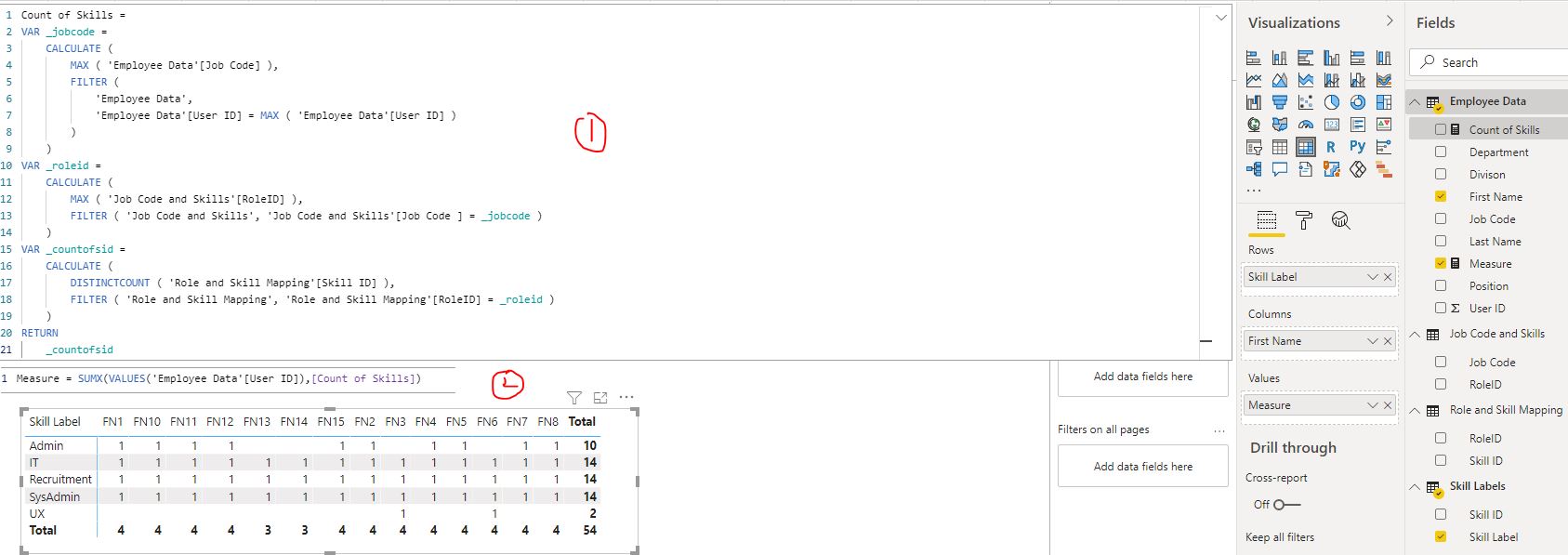 Solved: Finding % match between two variables - Microsoft Fabric Community