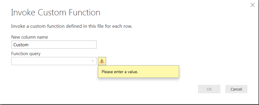 Solved: Invoked custom column - Page 2 - Microsoft Fabric Community
