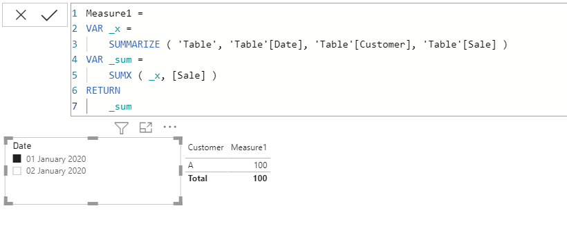 Solved: Sum Distinct Values - Microsoft Fabric Community