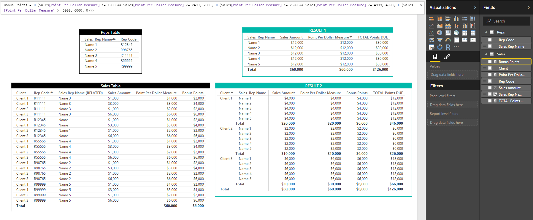 Solved: Sum multiple columns from multiple tables? How to? - Page 3 ...