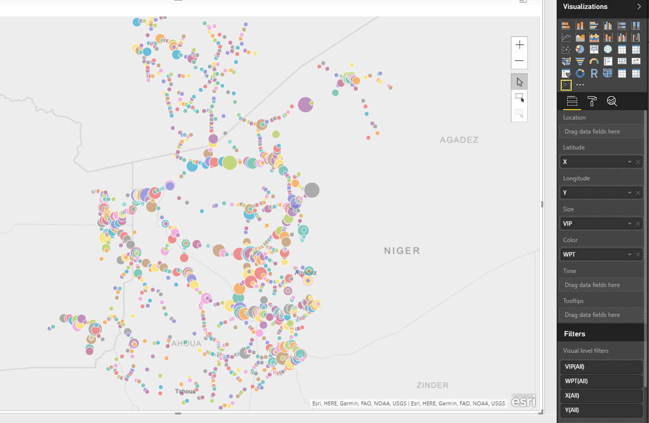 Trying to use ArcGIS map but wont let me save - Microsoft Fabric Community