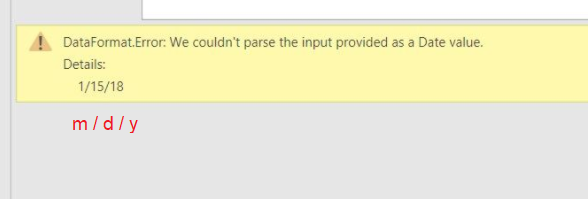 Solved: transforming text to date gives error - Microsoft Fabric Community