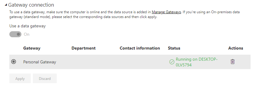 Connect data set after publish data - Microsoft Fabric Community