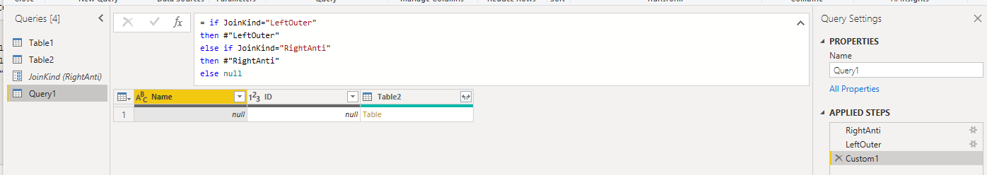 Solved: Can I dynamically change the joins - Microsoft Fabric Community