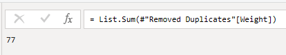 Solved: SUM values of a column with DISTINCT - Microsoft Fabric Community