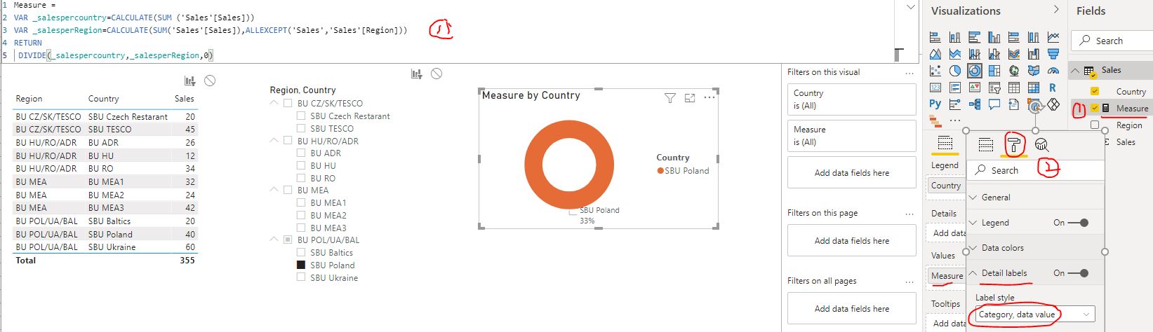 Ignoring one level of multi-level slicer - Microsoft Fabric Community