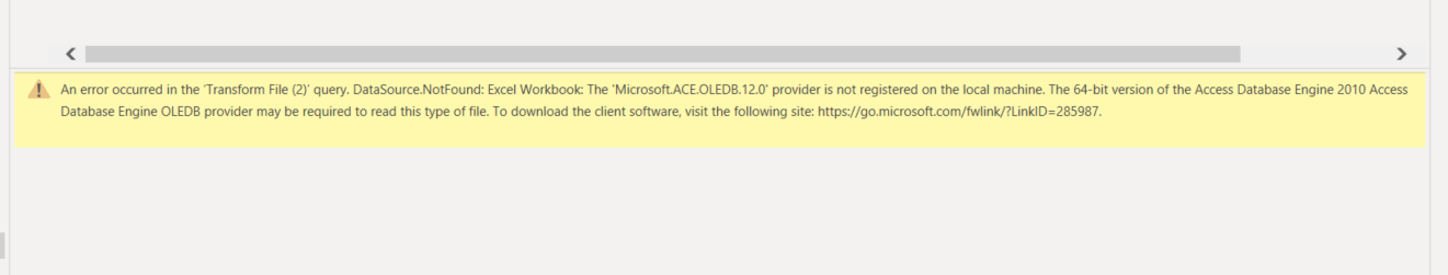 Solved: Error when extracting excel files from SharePoint ...