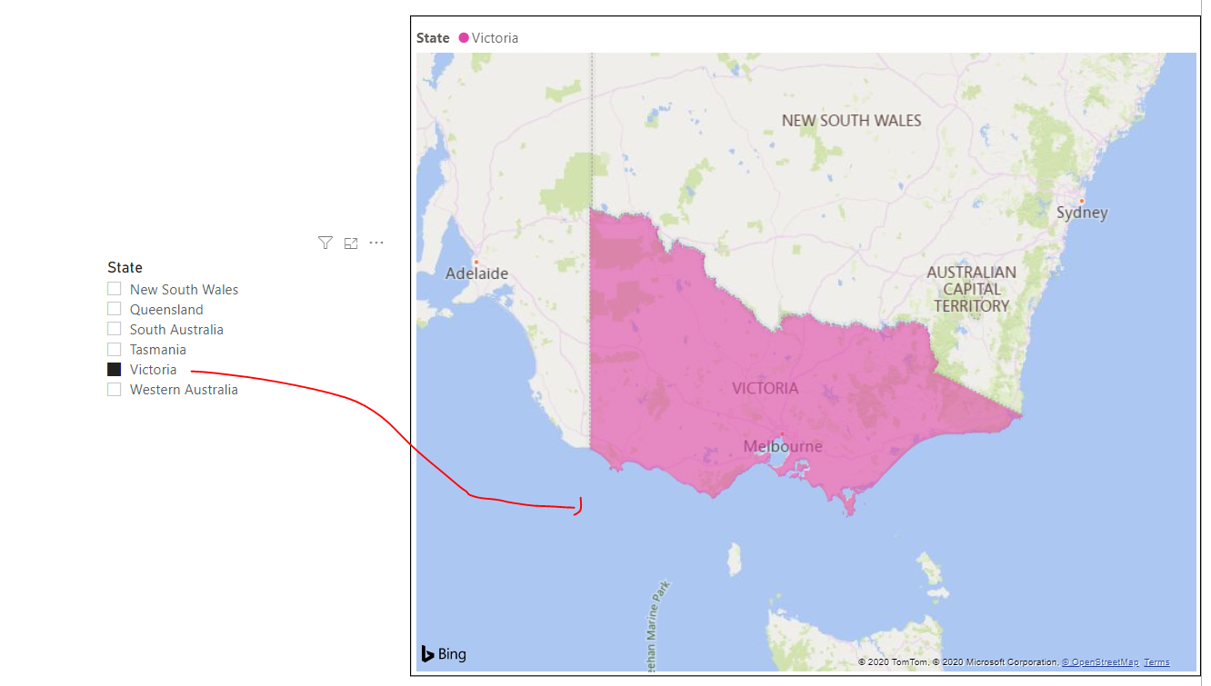 Solved: issue with filled map - Microsoft Fabric Community