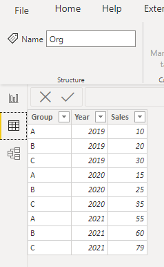 Data Table