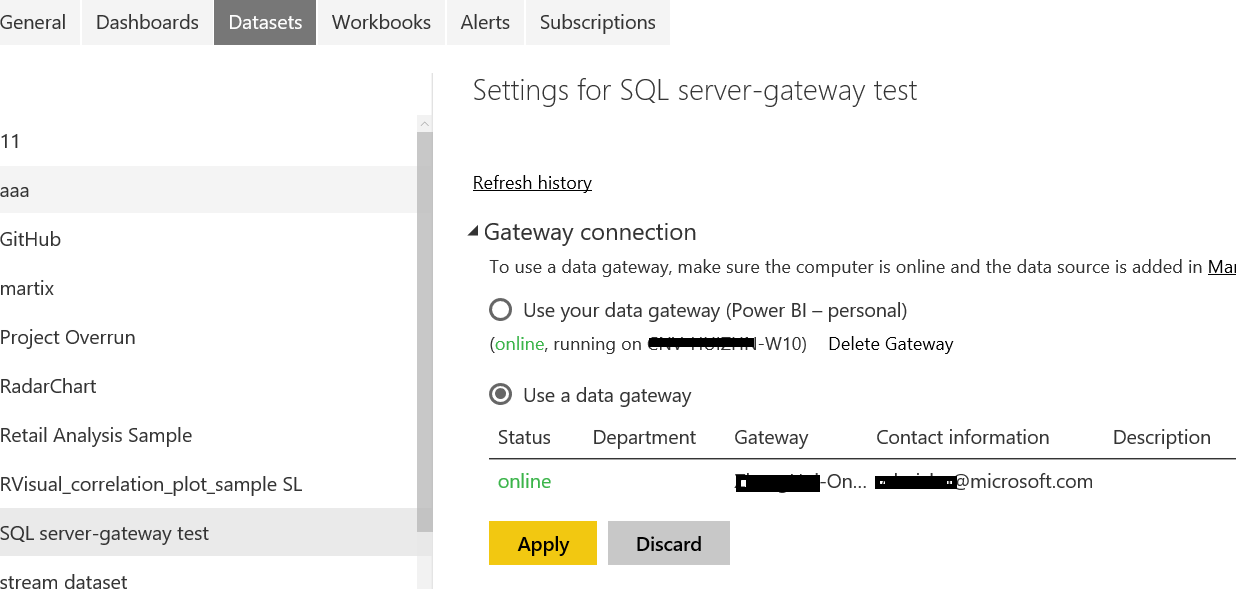 There was an error with your dataset. Select the w... - Microsoft ...