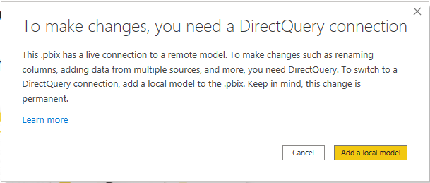 DirectQuery for Power BI datasets and Analysis Ser... - Microsoft ...