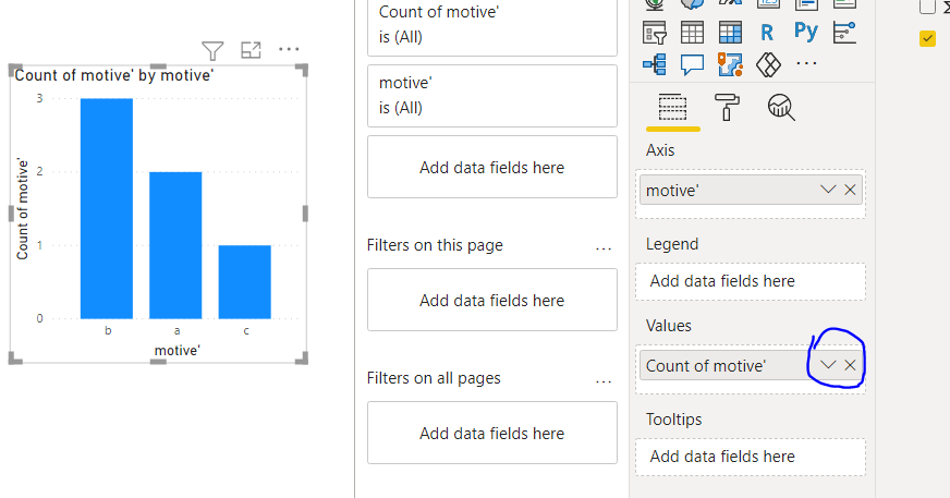Solved: Show % of Total in bar chart - Microsoft Fabric Community