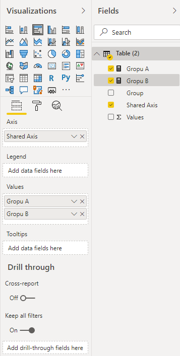 Create a table to hold 2 Measures - Microsoft Fabric Community