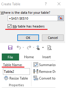 Column Headings missing - Microsoft Fabric Community