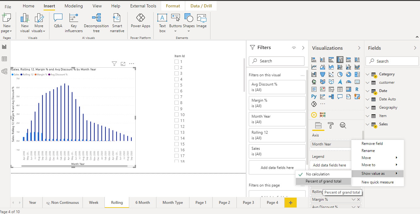 Solved: Using the row in a column to divide by the total - Microsoft ...