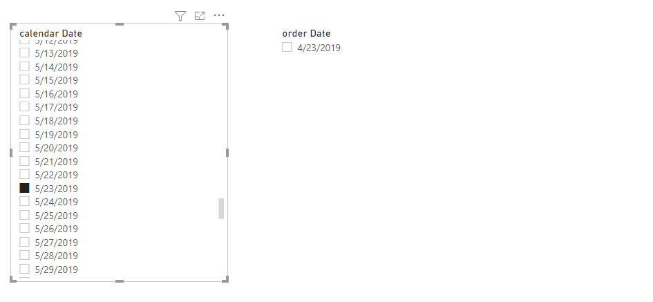 Need to show previous month date based on selected... - Microsoft ...