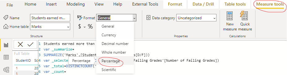 Solved: Dynamic 100% stacked column chart - Microsoft Fabric Community