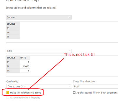 Solved: RATE table unable to link to SOURCE table - Microsoft Fabric ...