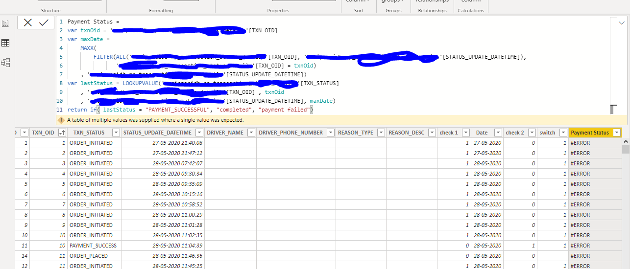 Solved: Dax Issue - Microsoft Fabric Community