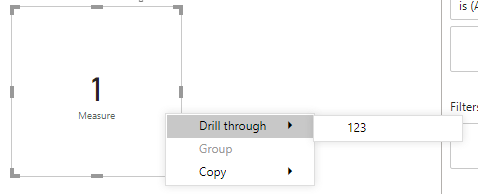Solved: Drilltrough to records behind card visual - Microsoft Fabric ...