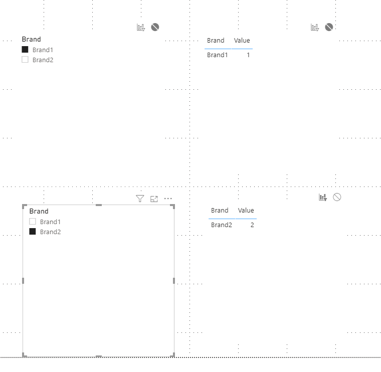 Solved: Same Slicer with different Selection on the same p ...
