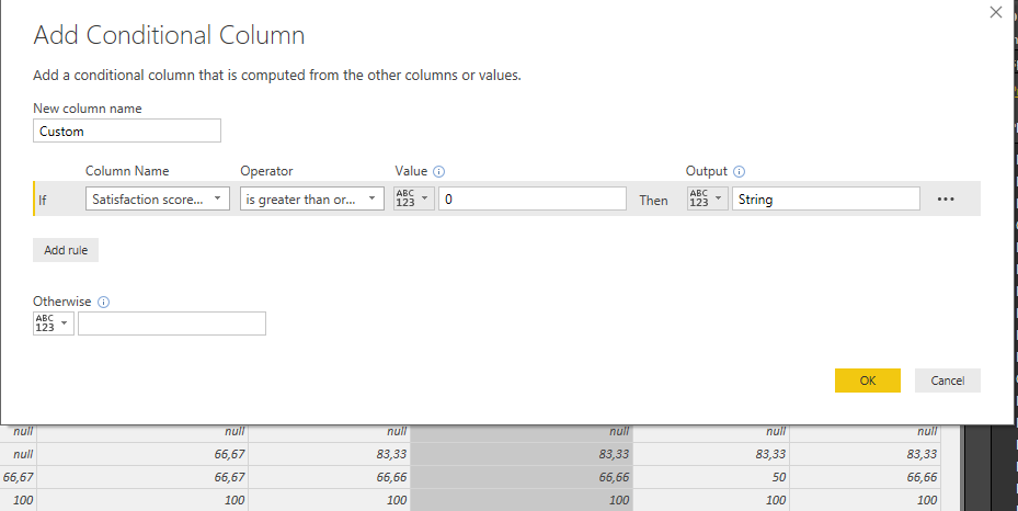 Solved: Re: Problem with conditional column - Microsoft Fabric Community