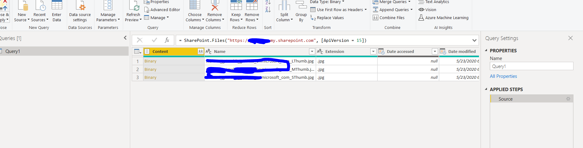 How to read CSV file date and display at TAB ? - Microsoft Fabric Community