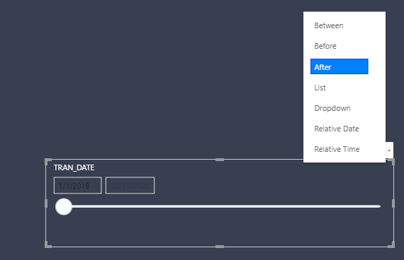 Solved: Restricting start and end date in date slicer - Microsoft ...