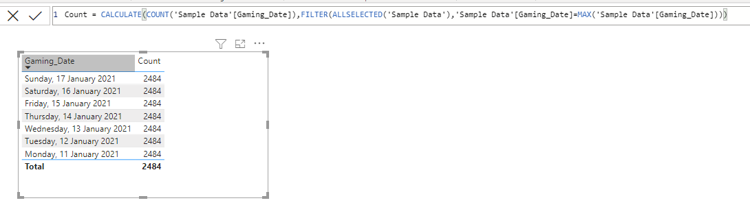 Solved: usage of Dax function filter - Microsoft Fabric Community