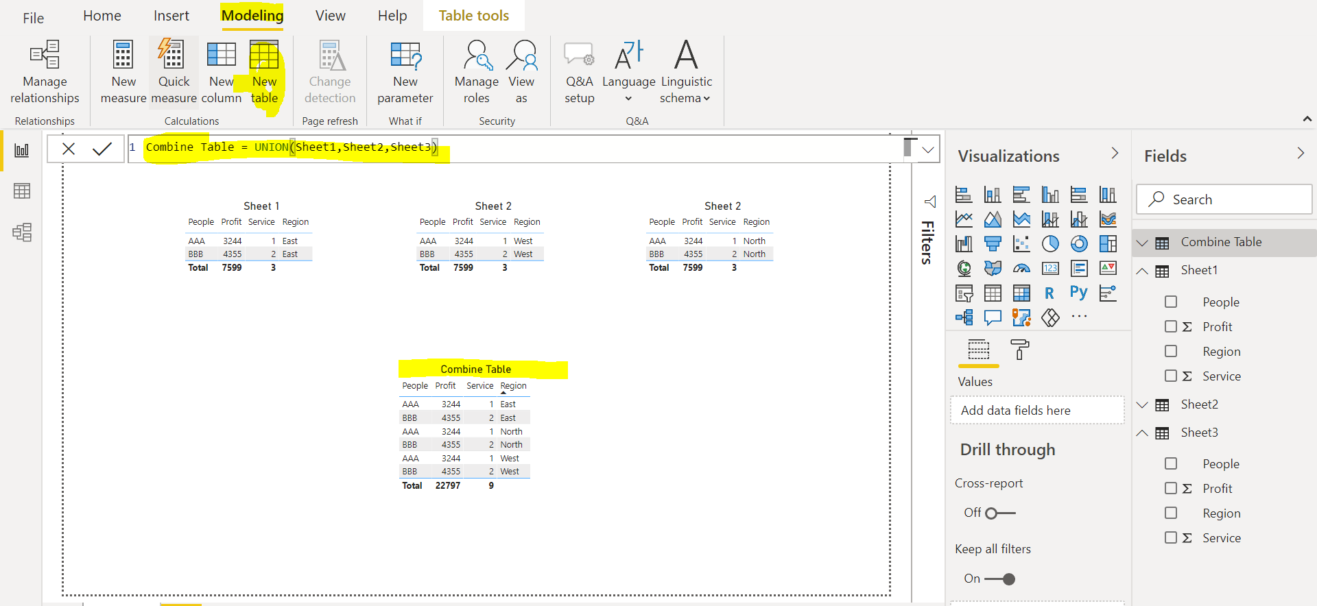 Solved: Missing a common column in an Apended as New table - Microsoft ...