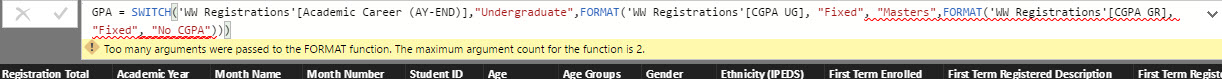 Solved: CASE Statement to DAX - Microsoft Fabric Community