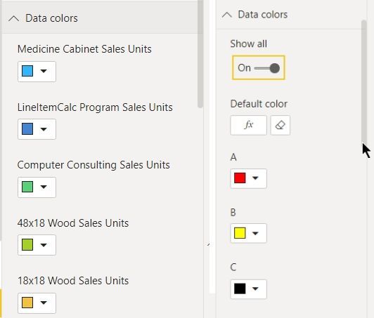 screen shot of two versions of data colors in two different files, same type of visual.jpg