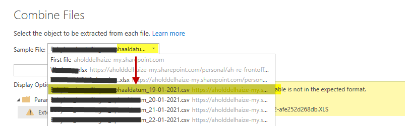 Solved: Can`t combinne and transform files - Microsoft Fabric Community