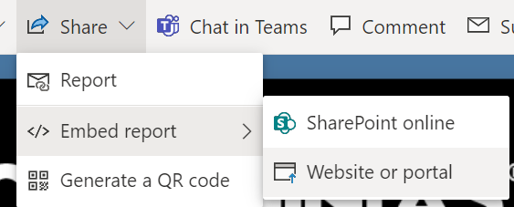 Embedding Report in a Portal - Microsoft Fabric Community