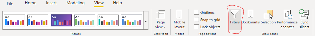 Solved: PBI desktop how to hide filter ? - Microsoft Fabric Community