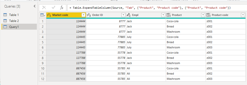 Solved: Assinning all value to each value of other table - Microsoft ...