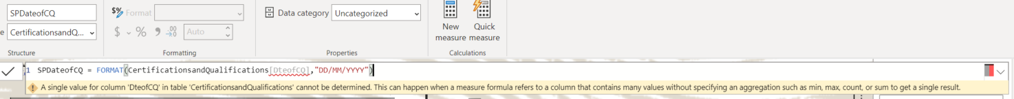 Solved: Adjusting Date Displayed in Visual - Microsoft Fabric Community