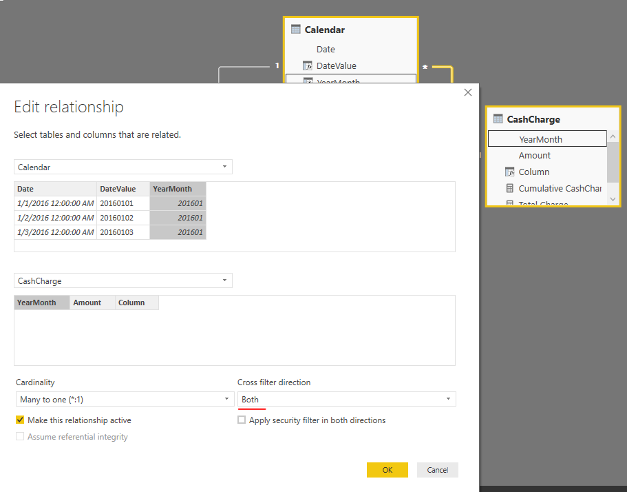 Solved: Running Total over a CROSSFILTER - Microsoft Fabric Community