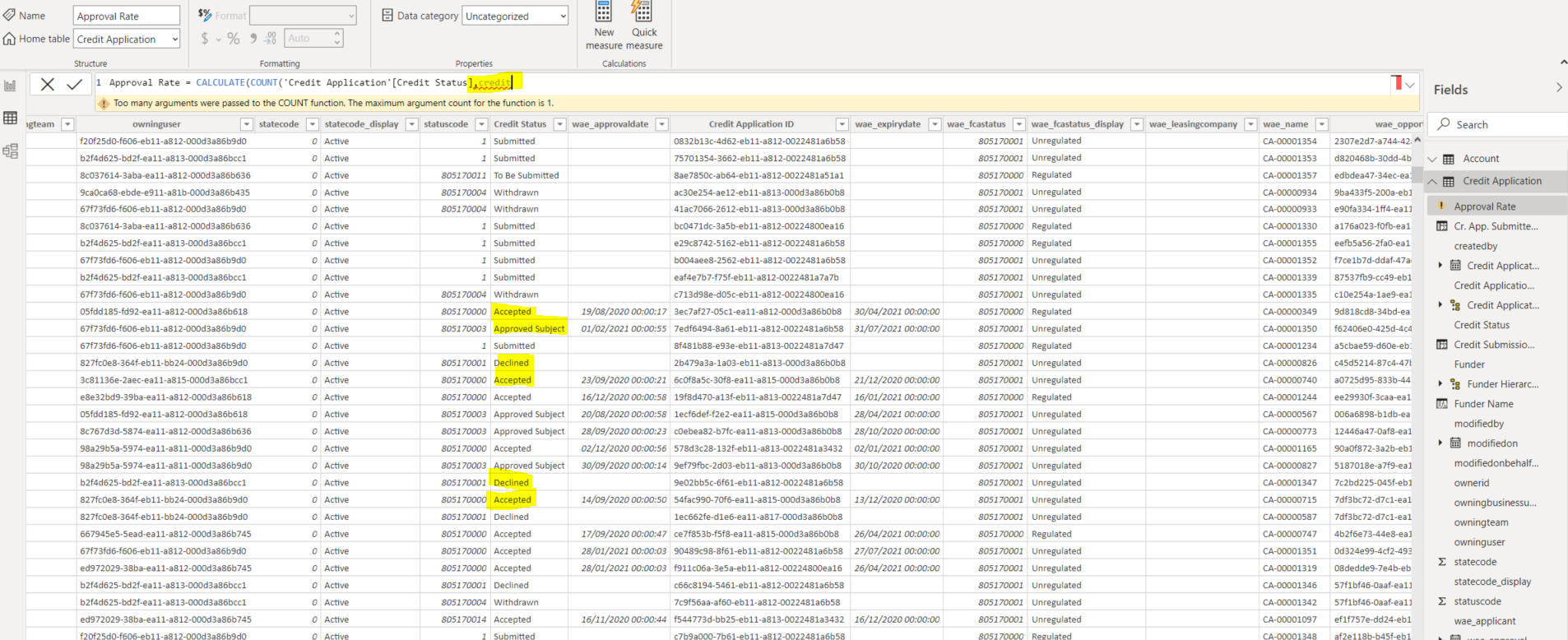 Solved: Calculating Approval Percentage - Microsoft Fabric Community