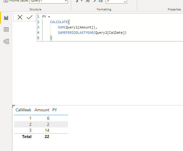 Solved: Create Measure Filtered on Dates in Two Tables. - Microsoft ...